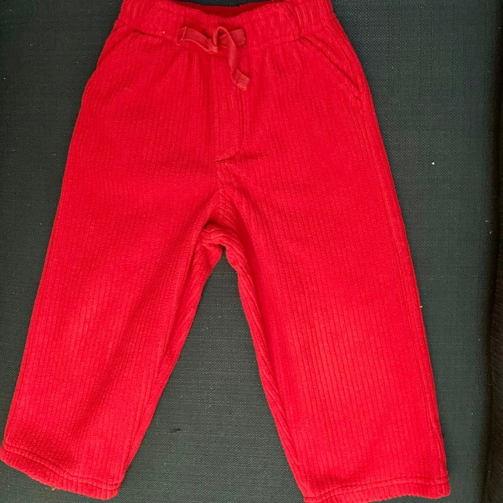 Gymboree ribbed fleece pants